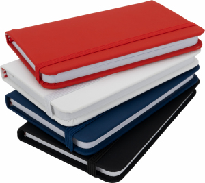 Notes z zakładką i gumką