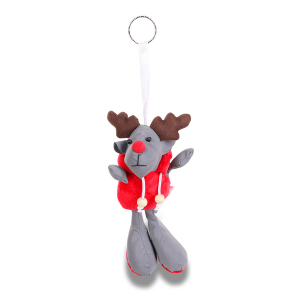 Brelok odblaskowy Reindeer, szary