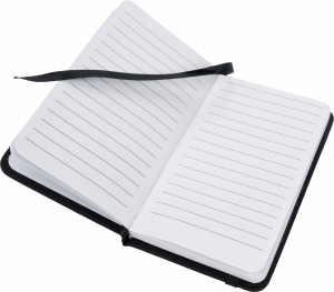 Notes z zakładką i gumką