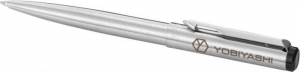 Długopis Vector srebrny z logo