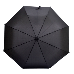 Elegancki parasol Vernier, czarny