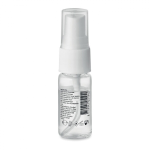 Spray do rąk w buteleczce PET wielokrotnego użytku, SPRAY 10, MO6179-22