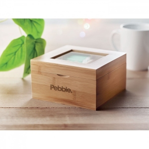 Bambusowe pudełko na herbatę CAMPO TEA, MO9950-40