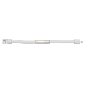 Kabel USB Bracelet, biały