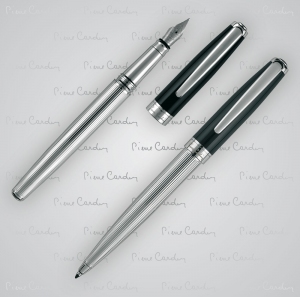 Zestaw piśmienny długopis i pióro wieczne CHRISTOPHE Pierre Cardin