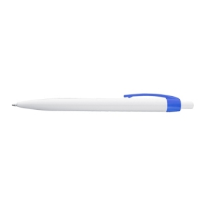 Plastikowy długopis z kolorowym klipem